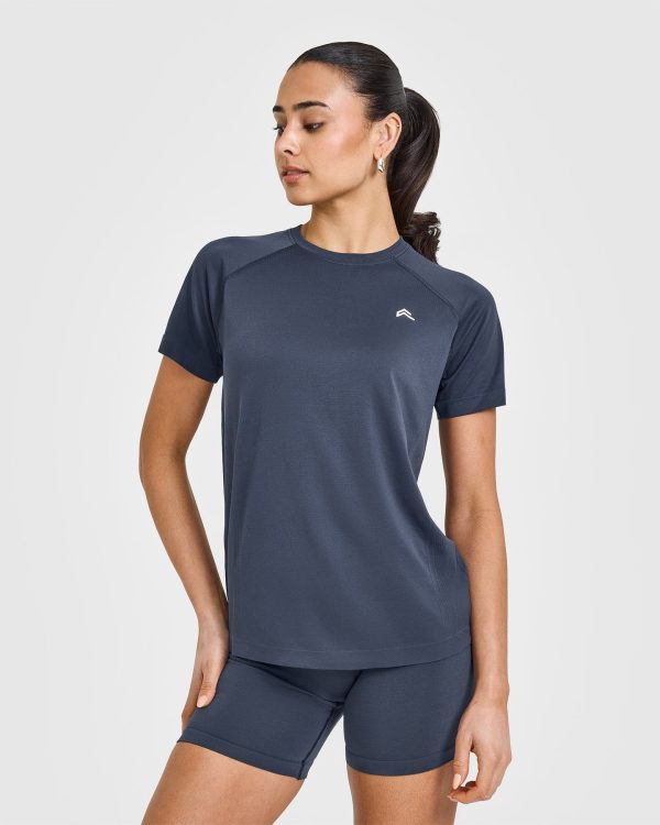 Go To Seamless Loose Top | True Blue For Discount