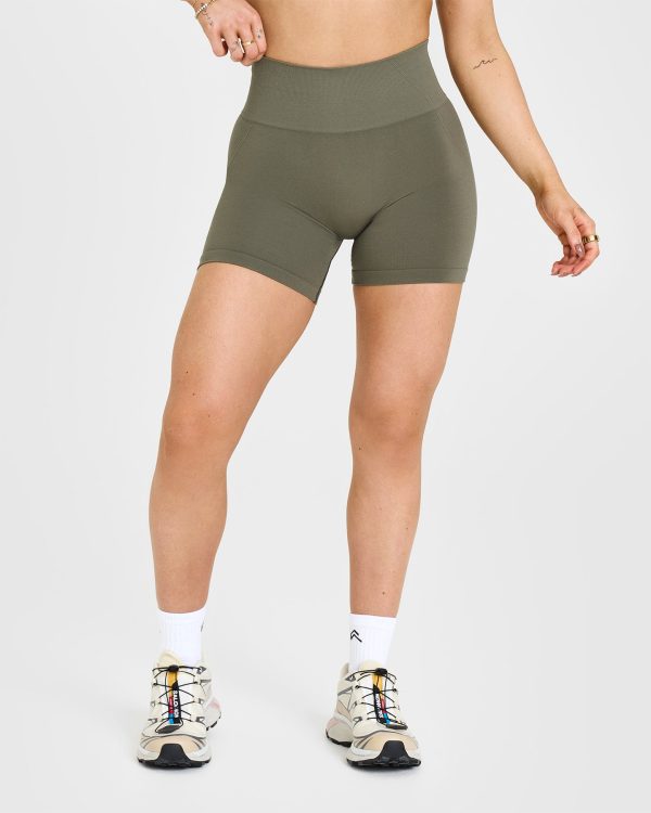 Effortless Seamless Shorts | Alpine Green Online Hot Sale