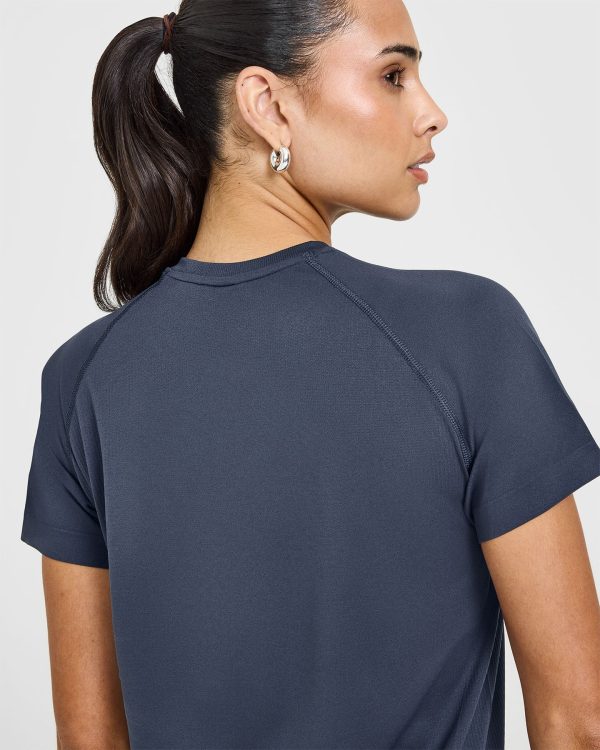 Go To Seamless Loose Top | True Blue For Discount - Image 4