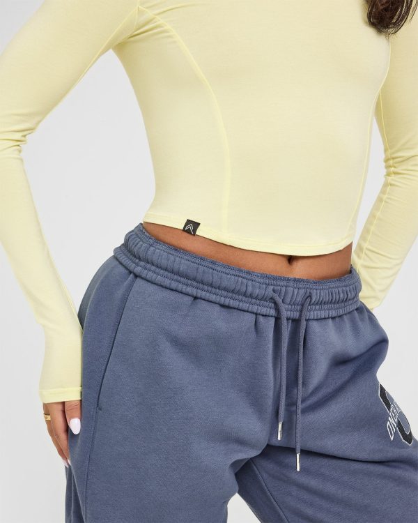Mellow™ Soft Mid Long Sleeve Top | Pastel Yellow Sale - Image 4