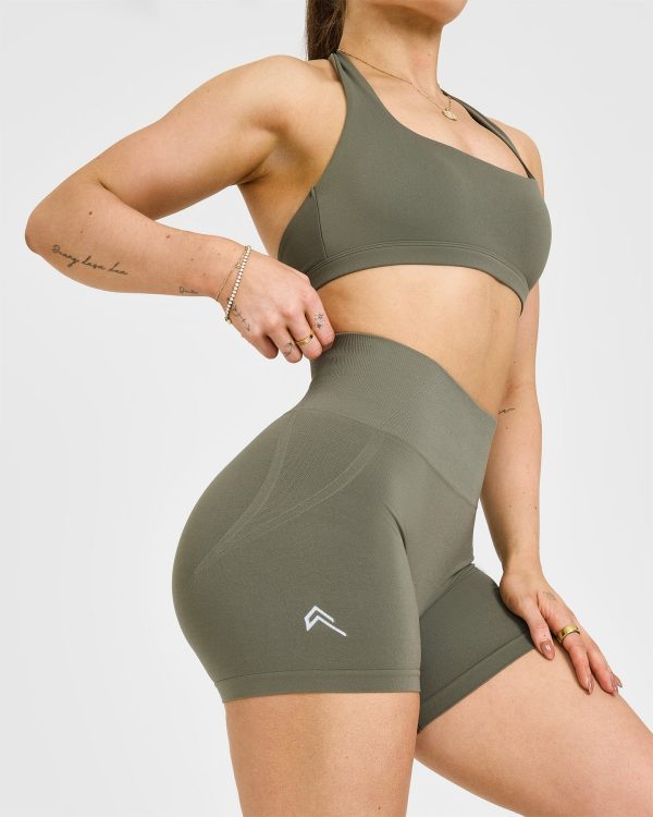 Effortless Seamless Shorts | Alpine Green Online Hot Sale - Image 4