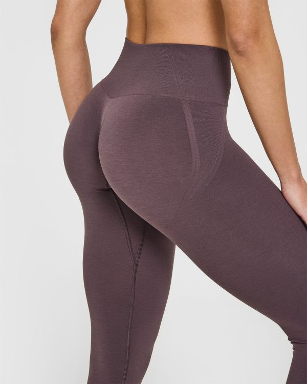 Effortless Seamless Leggings | Umber Brown Cheap - Image 5