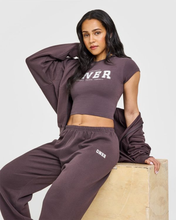 Mid Weight Jogger | Umber Brown Hot on Sale - Image 5