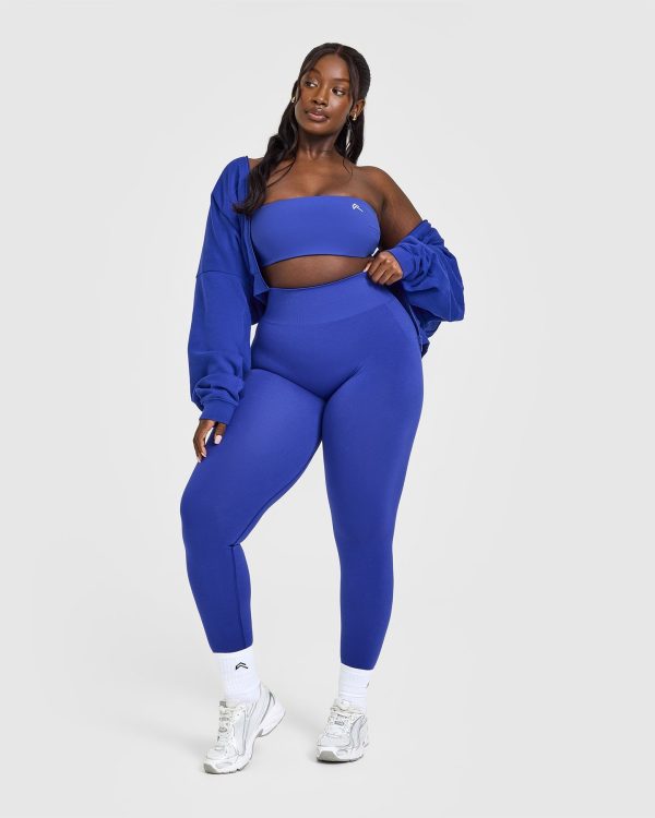 Unified Micro Bandeau Bralette | Space Blue For Cheap - Image 3