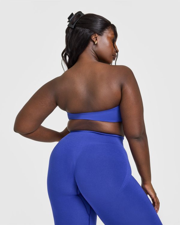 Unified Micro Bandeau Bralette | Space Blue For Cheap - Image 2