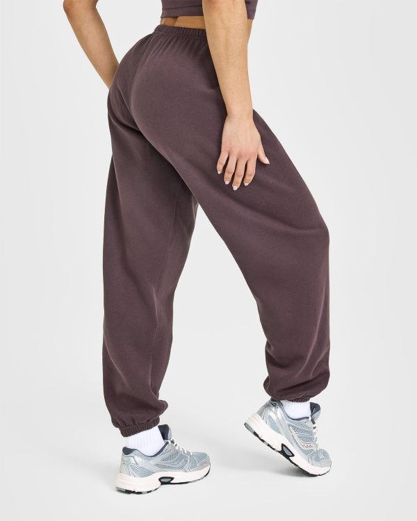 Mid Weight Jogger | Umber Brown Hot on Sale - Image 2