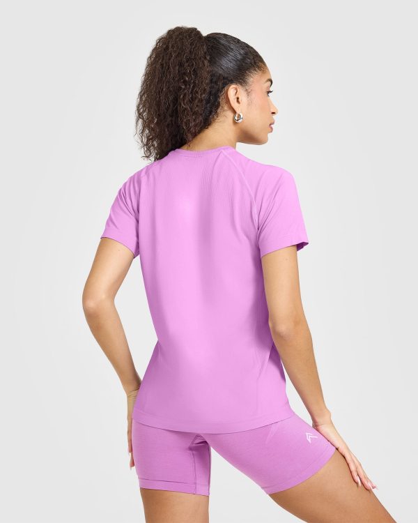 Go To Seamless Loose Top | Orchid Purple Sale - Image 4