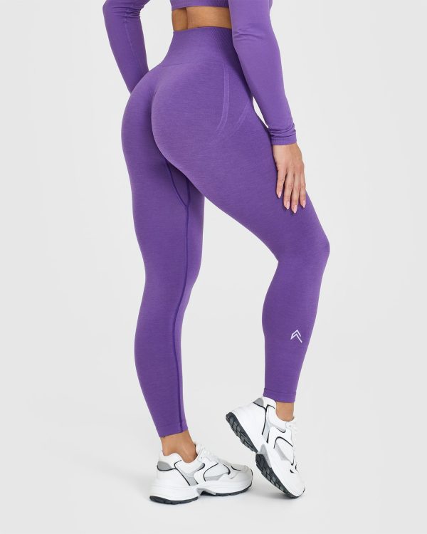 Effortless Seamless Leggings | Iris Purple Online Hot Sale - Image 2
