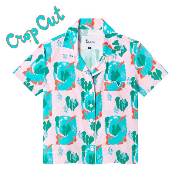 Amber Vittoria x Tombolo ~ Crop Cut Hot on Sale - Image 2