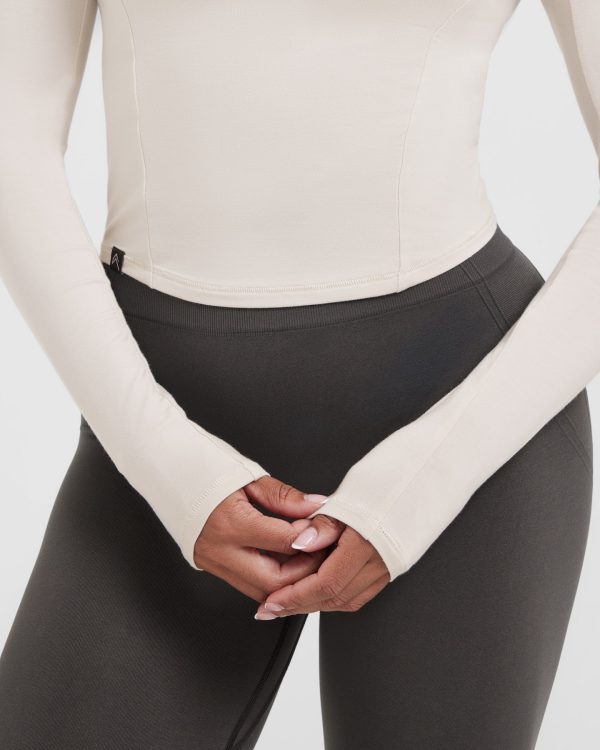 Mellow™ Soft Mid Long Sleeve Top | Sand Online Hot Sale - Image 5