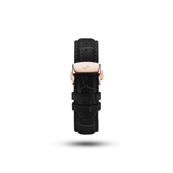 Butterfly Clasp - Black Croco on Sale - Image 3