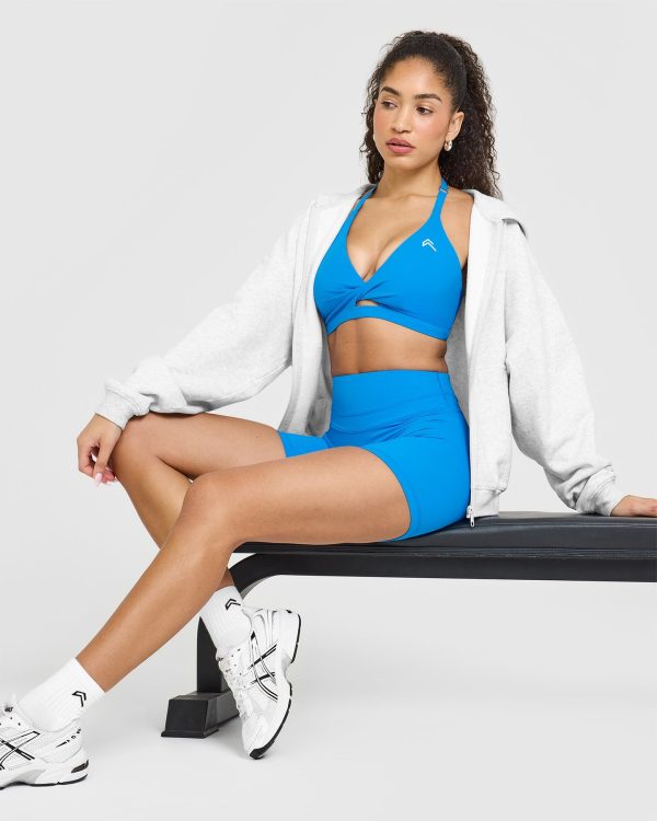 Unified Twist Sports Bra | Tropical Blue Online Sale - Image 3