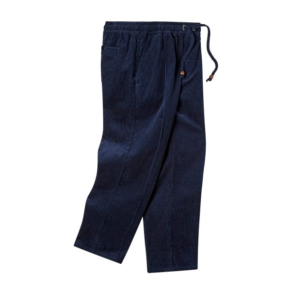 Easy-Going Pants (Navy Corduroy) Sale - Image 4