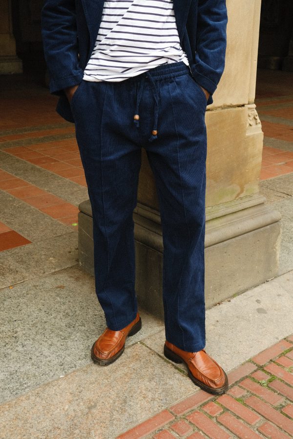 Easy-Going Pants (Navy Corduroy) Sale - Image 2