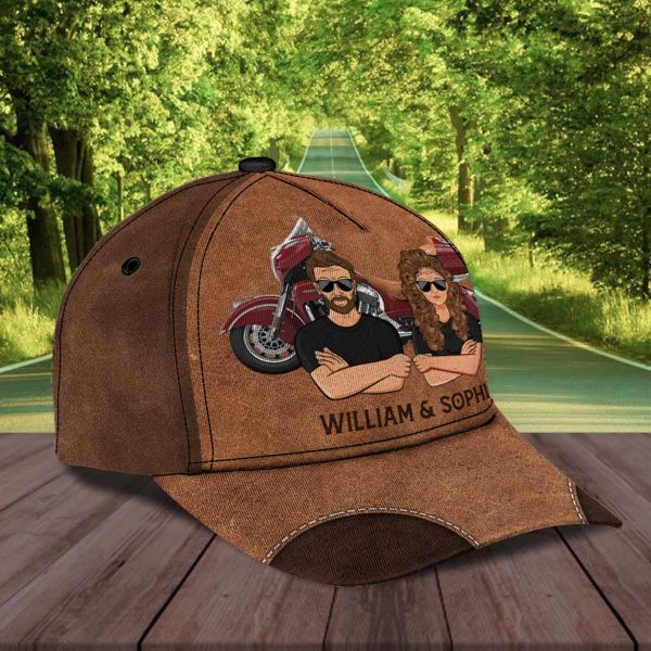 Motorcycle Personalized Classic Cap, Personalized Gift for Motorcycle Lovers, Motorcycle Riders - CP184PS05 Cheap - Image 3