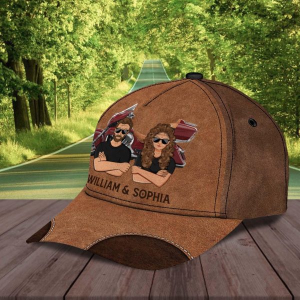 Motorcycle Personalized Classic Cap, Personalized Gift for Motorcycle Lovers, Motorcycle Riders - CP184PS05 Cheap - Image 4